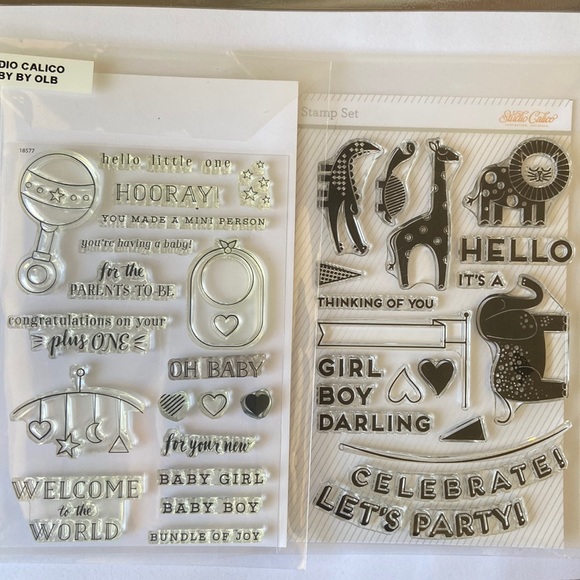 Two Studio Calico 4x6 stamp sets - Picture 1 of 3